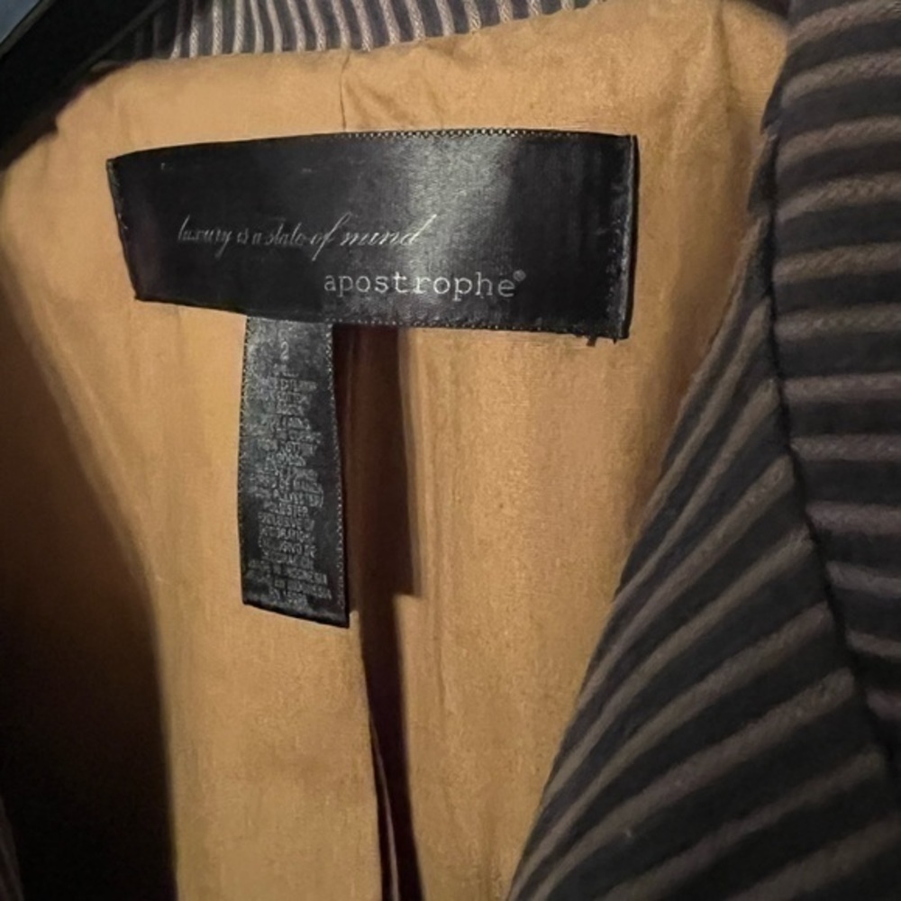 Apostrophe, Woman’s Button Down Jacket, Size 2 - image 4